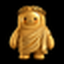 Gold AGRIPPA mascot on black